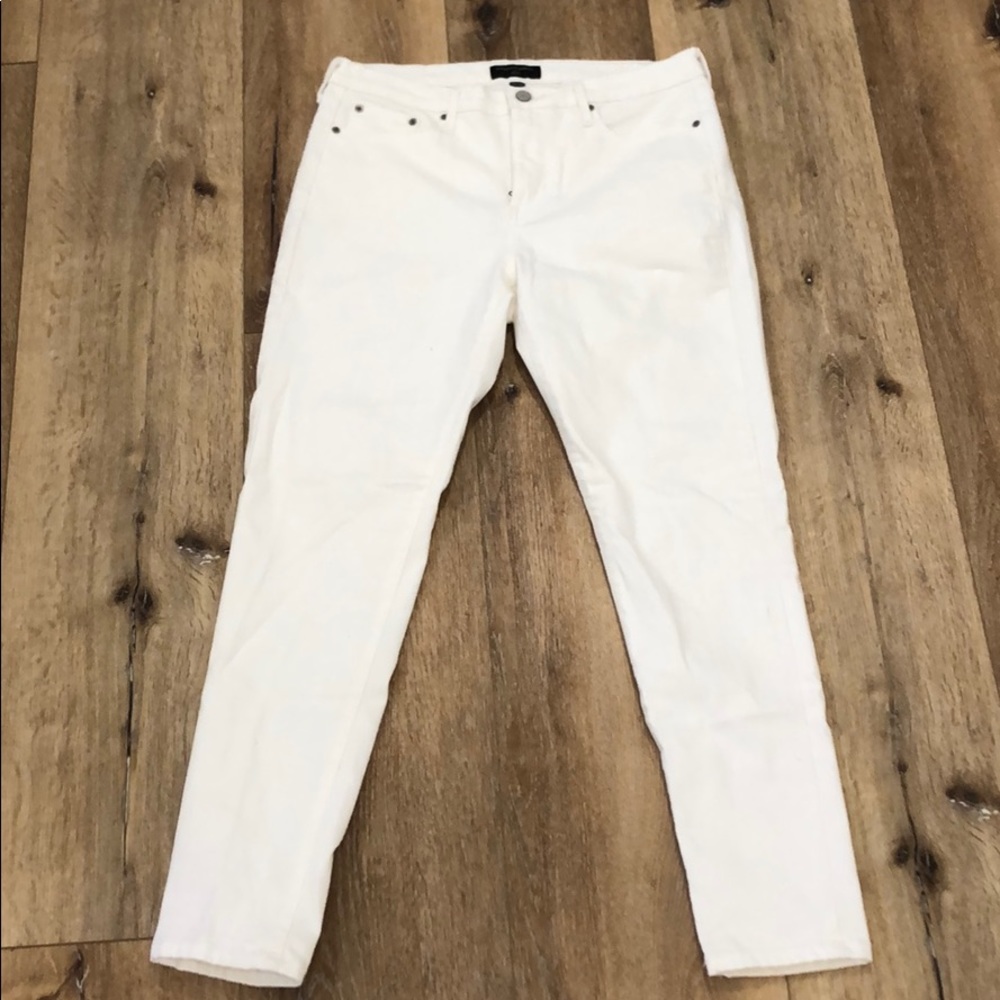 Banana Republic White Jeans